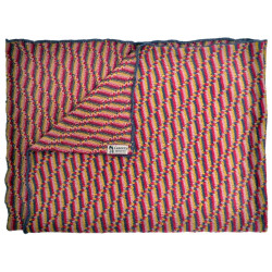 Four colours Blanket - Alpaca Wool