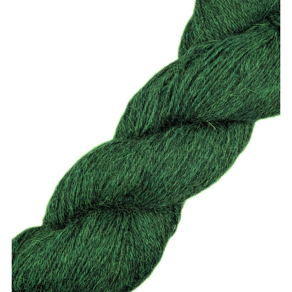 Forest Green - Llama Alpaca FS - Fingering - 100g / 400yd