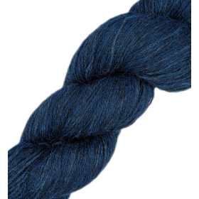 Denim Blue - Llama Alpaca FS - Fingering - 100g / 400yd