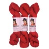 Red – Baby Llama & Silk – 50 g / 219 yd.